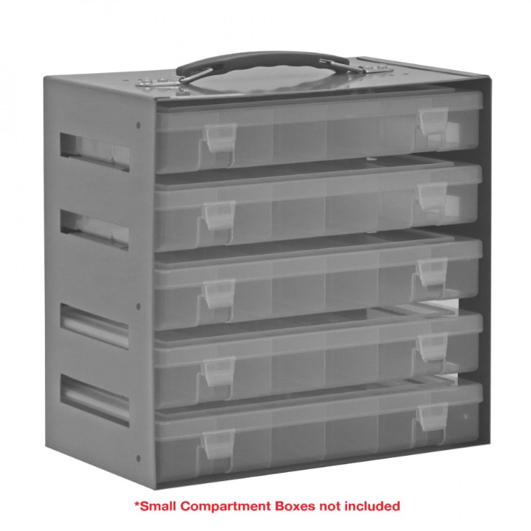 RACK FOR SMALL PLASTIC COMPARTMENT BOXES - Compartment Racks