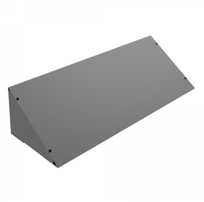 #72 HOLE BIN TOPPER GRAY - Open Compartment Bin Toppers