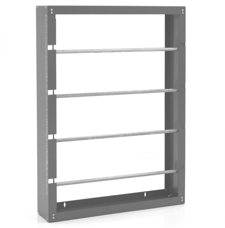 WIRE SPOOL RACK 4 ROD GRAY - Wire Rack