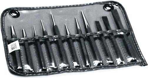 11 PC PUNCH & CHISEL SET - Punch and Chisel Set