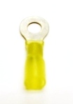 12-10 X #10 RING TERM W/SHRINK - Yellow