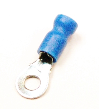 8 GA X 5/16 RING TERM. VINYL - Vinyl
