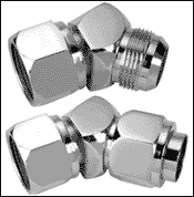 37DEG F/M SWIVEL 45DEG TUB - Plain