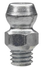 10-32 STRAIGHT GREASE FITTING W/O BALL Z/P - Standard Grease Fittings