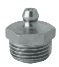 3/8-18 PTF SHORT GREASE FITTING Z/P - Standard Grease Fittings
