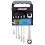 6 PC. SAE RATCHING COMBINATION WRENCH SET - Wrench, Wrench Sets & Accessories