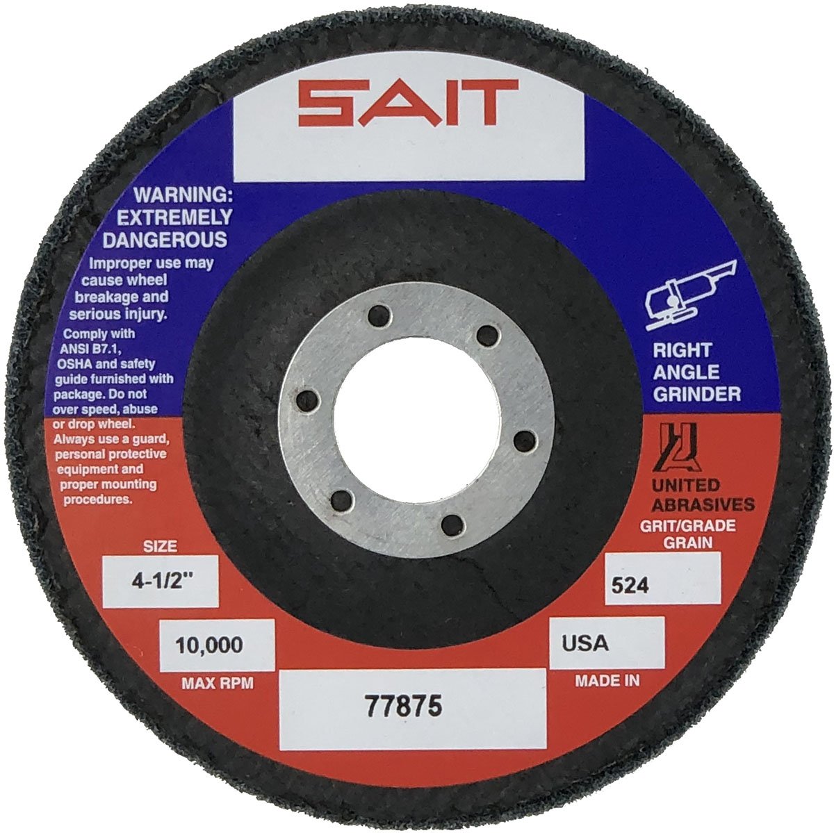 4 1/2 X 7/8 UNITIZED WHEEL TYPE 27 (2SM) - Unitized Wheels