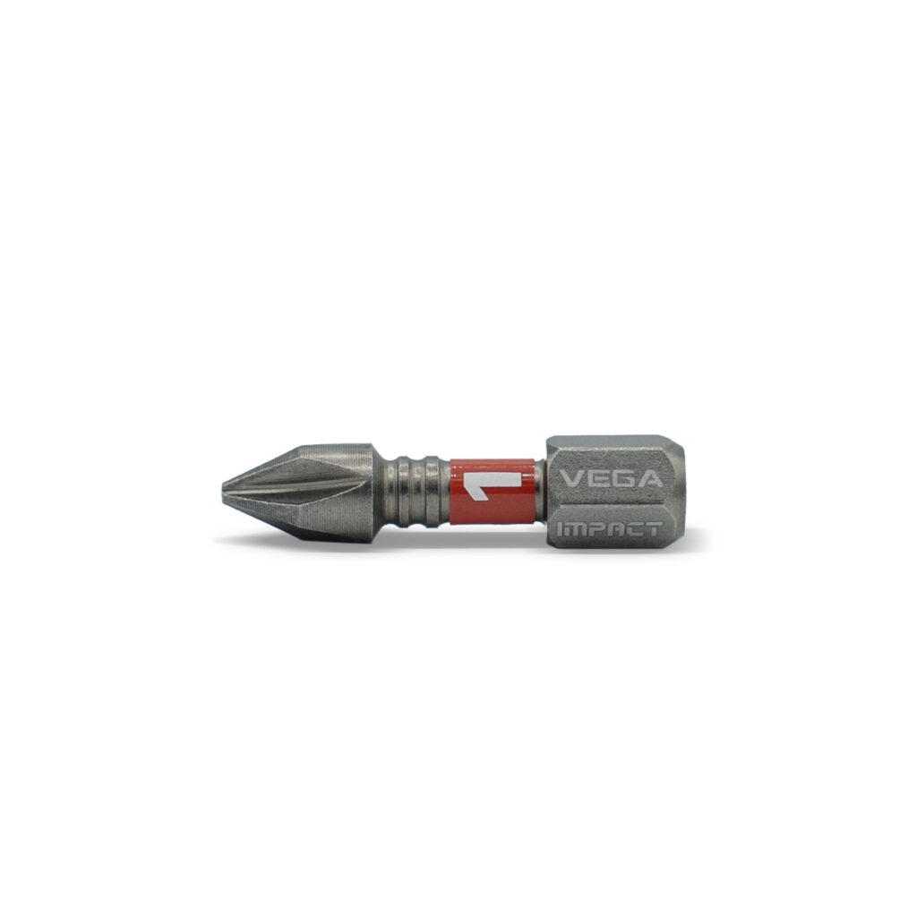 #1 X 1 PHILLIPS IMPACT INSERT BIT - CARDED 5PC - Philips Impact Insert Bits