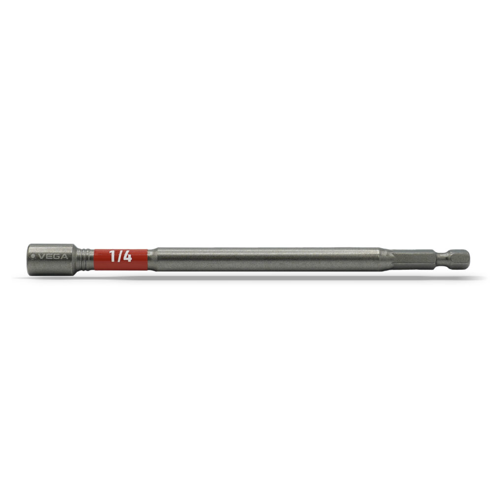 1/4 X 6 IMPACT MAGNETIC NUT DRIVER - CARDED 1PC - Nut Drivers