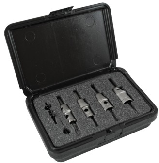 7 PC CARBIDE TIPPEDPED HOLE CUTTER KIT- DEEP CUT KIT - Carbide Tipped Hole Cutter Kits