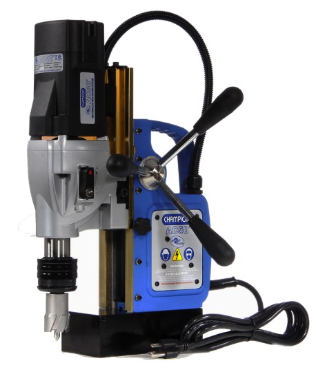 MIGHTIBRUTE MAG DRILL AC50 (W/DRILL/CHUCK ADAPTER) - Magnetic Drill Press Systems