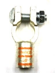 2/0 POS BATTERY TERM ORNGE 5PK - Lead