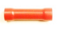 22-18 BUTT CONN. VINYL - Red