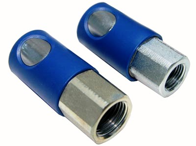 1/4 QUICK BUTTON COUPLER MPT - Steel