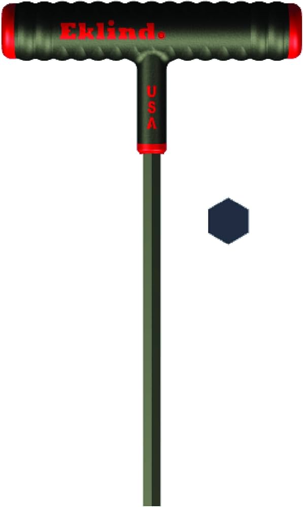 7/32 X 9" T-HANDLE ALLEN WRENCH - T-Handle Hex Keys