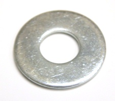 #4 FLAT WASHER Z/P - Zinc Plated