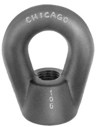 7/8-9 HEAVY DUTY OVAL EYE NUT DROP FORGED HDG - Drop Forged Heavy Duty Eye Nuts