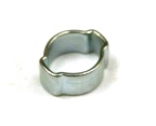 1 1/16 HOSE CLAMP 2 EAR #28 (HOSE RANGE: 24.0M - 28.0M) - Crimp on 2 Ears Clamps