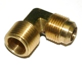 1/4 X 1/4 M/ELB 45DEG FLARE - Brass