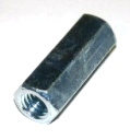1/2-13 X 1 3/4 ROD COUPLING NUT HDG - Steel