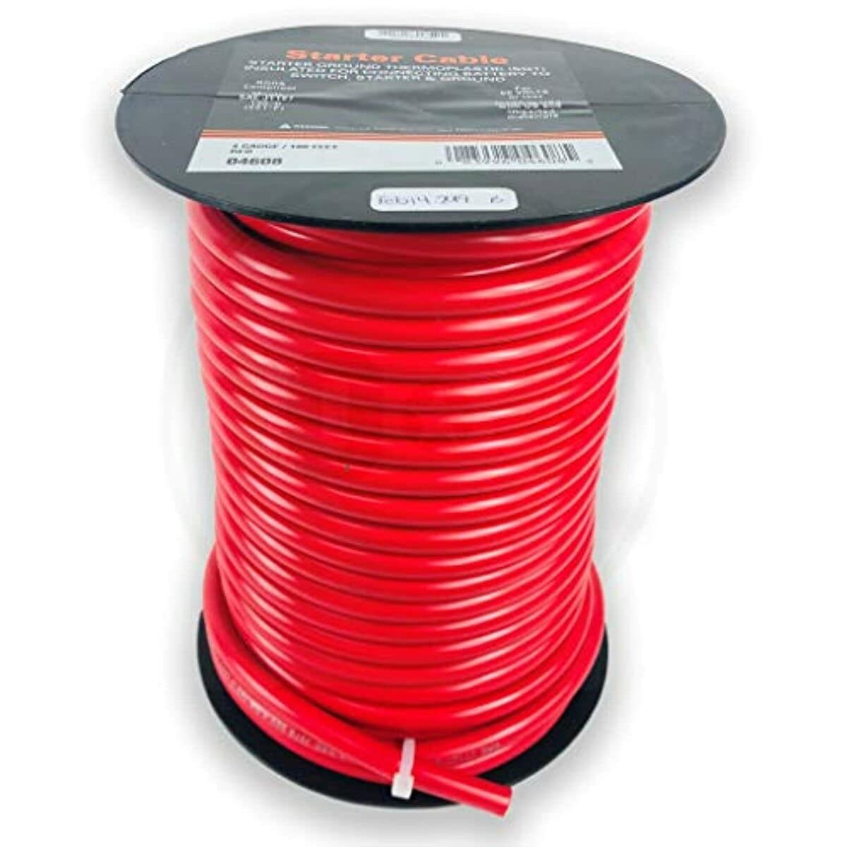 1/0 AWG STARTER RED CABLE 100' - Starter Cable