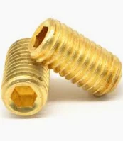 4-40 X 1/8 SOCKET SET SCREW BRASS - Brass
