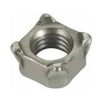 3/8-16 SQUARE WELD NUT 4 PROJECTION - Steel