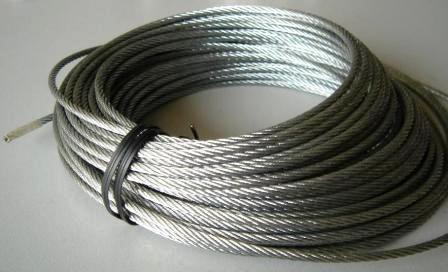 3/8 WIRE ROPE 316 S/S - S/S 316
