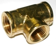 3/4 TEE BRASS - Brass