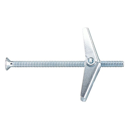 3/16 X 3 FLAT HEAD TOGGLE BOLT Z/P - Flat Head Toggle Bolts