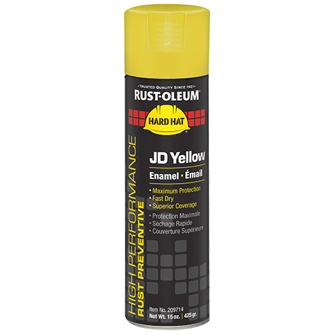 RUST-OLEUM V2100 JOHN DEERE YELLOW SPRAY PAINT - High Performance