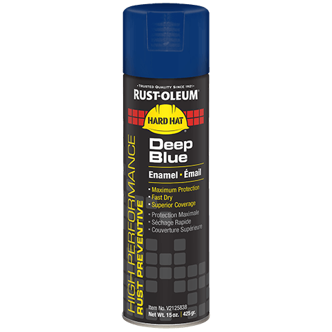 RUST-OLEUM V2100 GLOSS DEEP BLUE SPRAY PAINT - High Performance