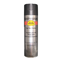 RUST-OLEUM V2100 HIGH HEAT BLACK SPRAY PAINT - High Performance