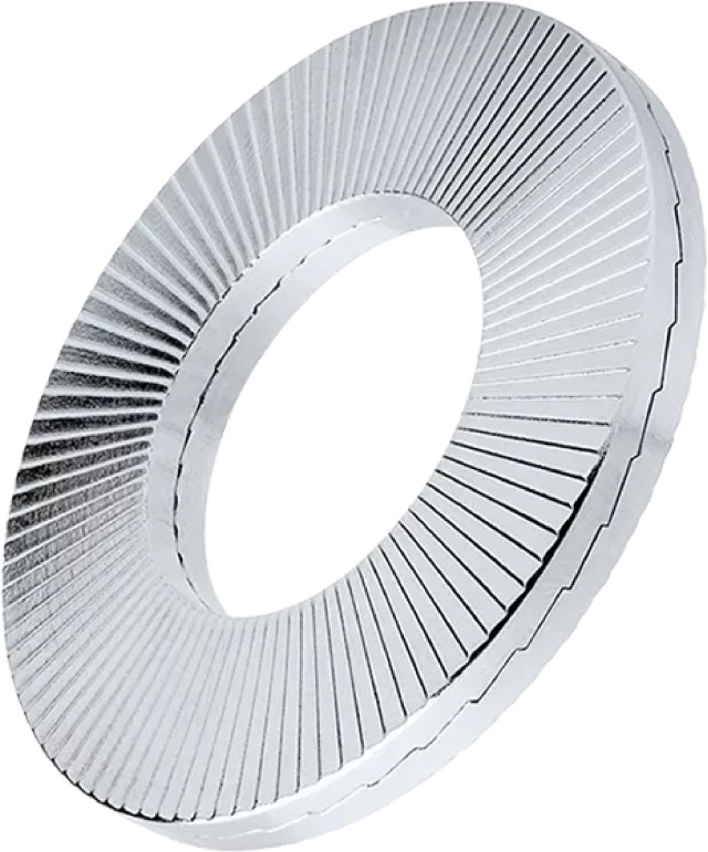 10M X 21M LARGE WEDGE LOCK WASHER Z/P - Wedge Lock Washers