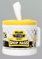 WHITE SHOP TOWEL BUCKET - White